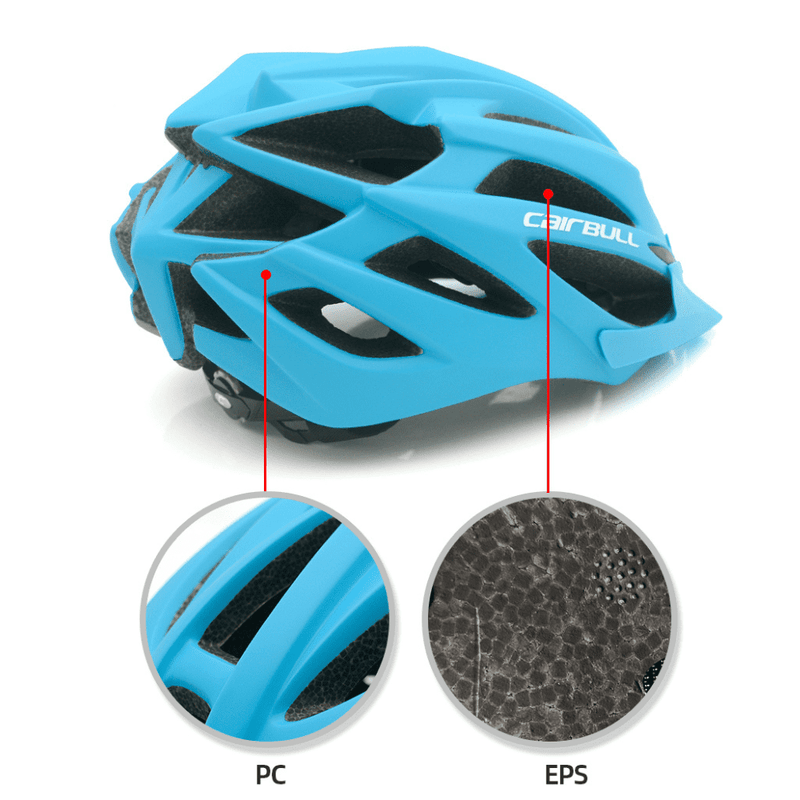 Capacete para Ciclismo Cairbull X-Tracer e Óculos de Sol para Ciclismo