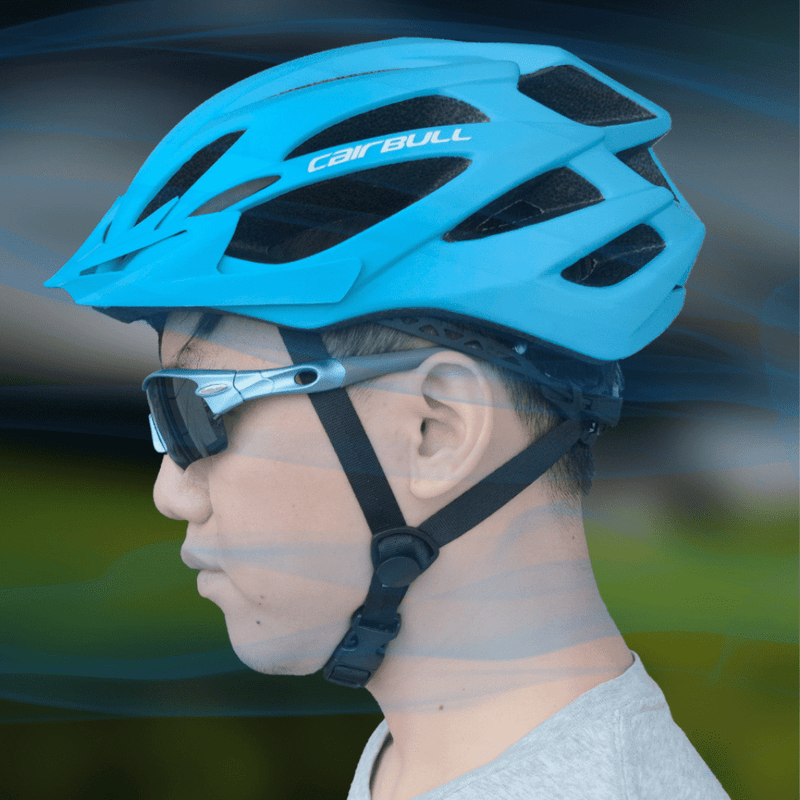 Capacete para Ciclismo Cairbull X-Tracer e Óculos de Sol para Ciclismo