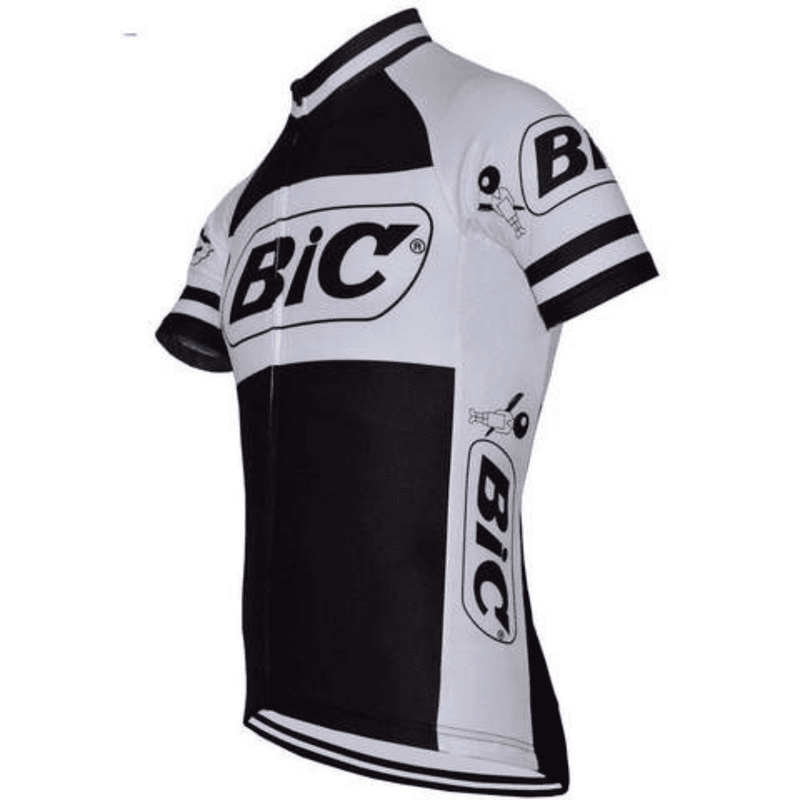 Camisa Masculina de Ciclismo Manga Curta BIC Retro