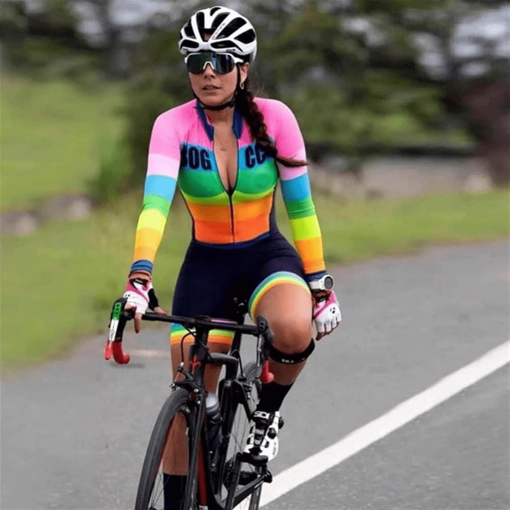 Macaquinho De Ciclismo Feminino Colors