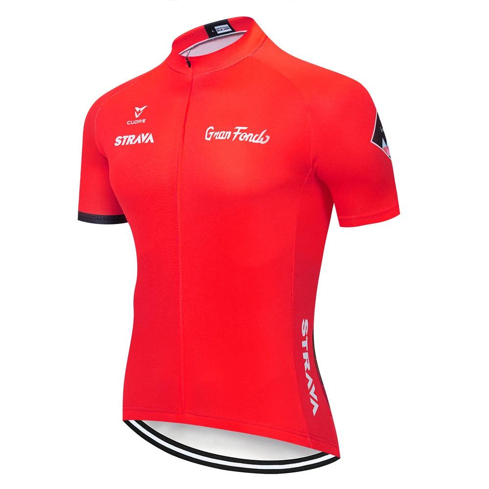 Camisa De Ciclismo Masculina Strava Classic Summer
