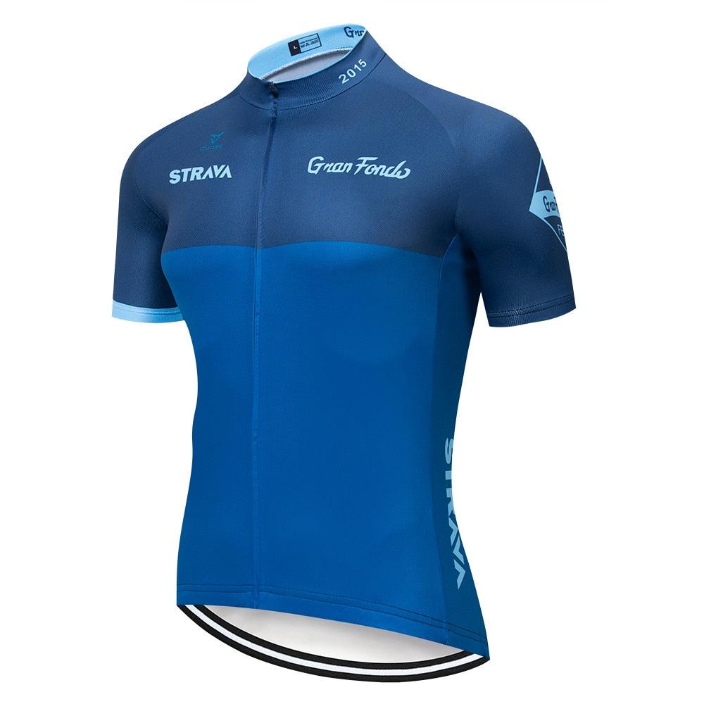 Camisa De Ciclismo Masculina Strava Classic Summer