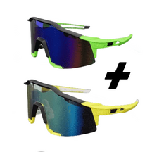 Óculos De Ciclismo com Lente Proteção BikeForce - COMPRE 1 LEVE 2