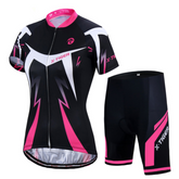 Conjunto De Ciclismo Feminino X-Tiger