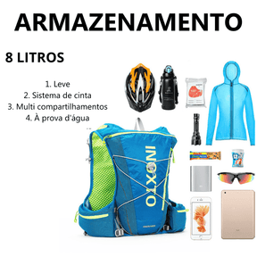 Mochila De Ciclismo Hidratação Impermeável Inoxto