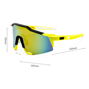 Óculos De Ciclismo com Lente Proteção BikeForce - COMPRE 1 LEVE 2