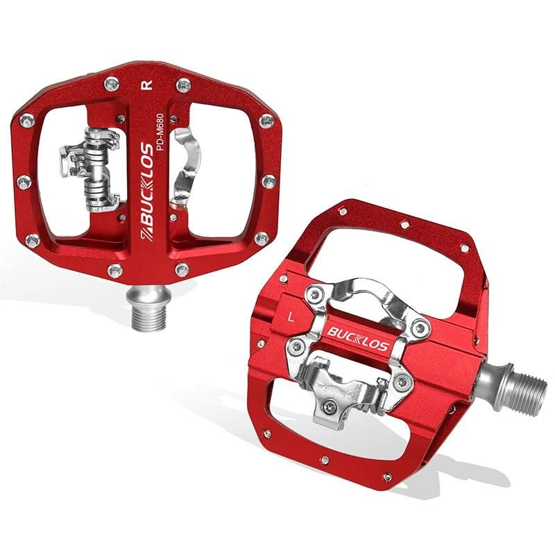 Pedal de Bicicleta Aço Inox - MTB/Speed - BUCKLOS