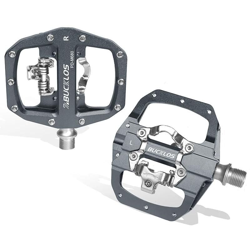 Pedal de Bicicleta Aço Inox - MTB/Speed - BUCKLOS