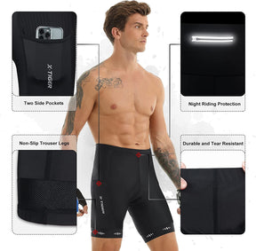 Short De Ciclismo Masculino X-Tiger Respirável