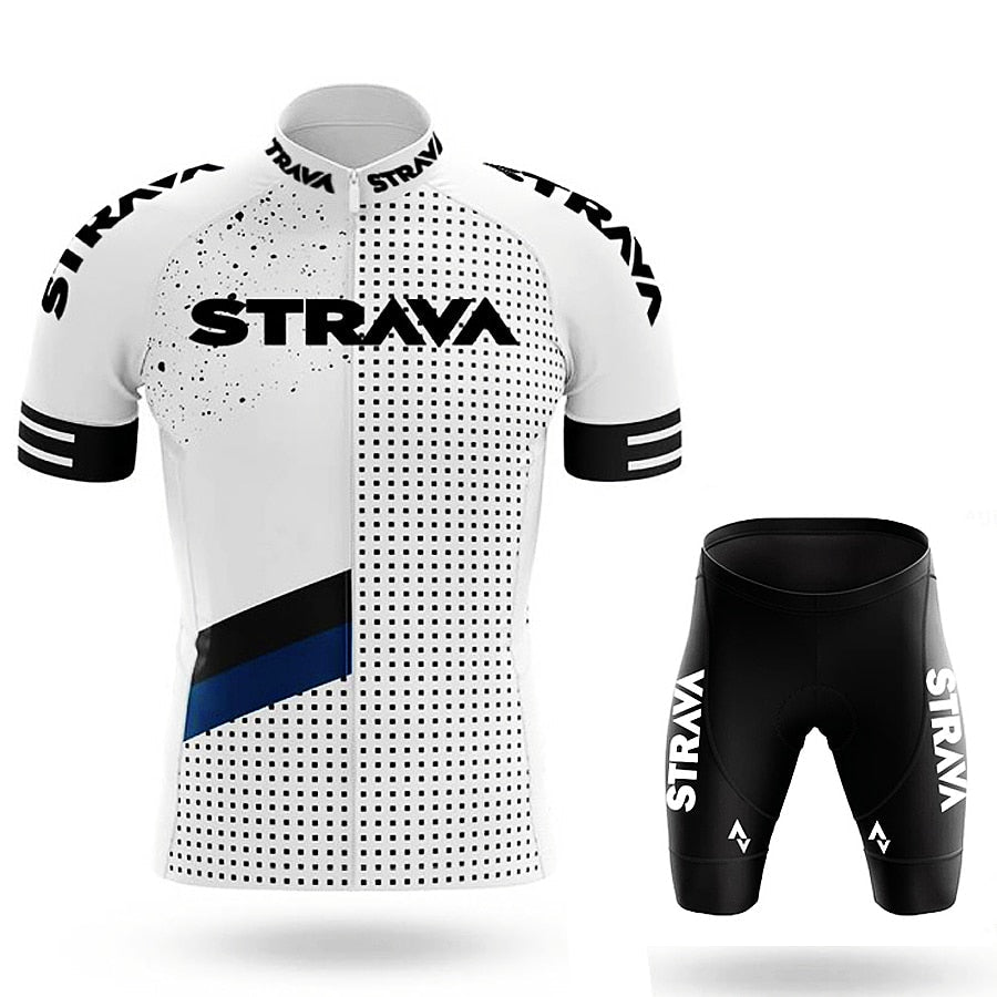 Conjunto De Ciclismo Masculino Strava Minimal Authentic